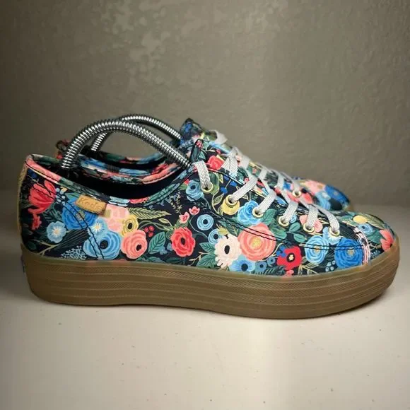 Keds Shoes Keds Rifle Paper Co Sneakers Shoes Women 75 Triple